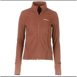 Eddie Bauer Women's Full Zip Jacket Sz XXL (20) Brown  NWT